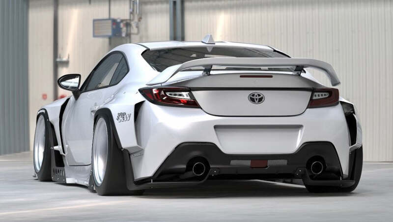 GReddy 66910881 Pandem 2022+ fits Toyota GR86 (ZN8) Rocket Bunny V1.5 Ducktail W