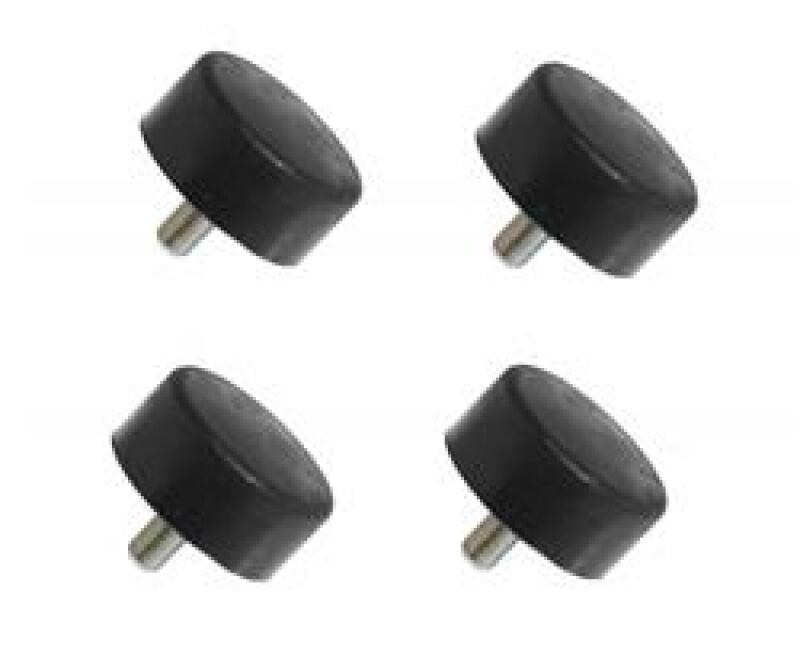 Prothane 18-1301-BL fits Toyota Tacoma Front Bump Stops - Black