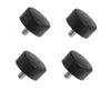 Prothane 18-1301-BL fits Toyota Tacoma Front Bump Stops - Black