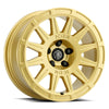 ICON 7017806560GG Ricochet 17x8 5x4.5 38mm Offset 6in BS - Gloss Gold Wheel