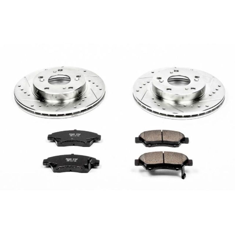PowerStop K2386 fits Acura 02-06 RSX Front Z23 Evolution Sport Brake Kit
