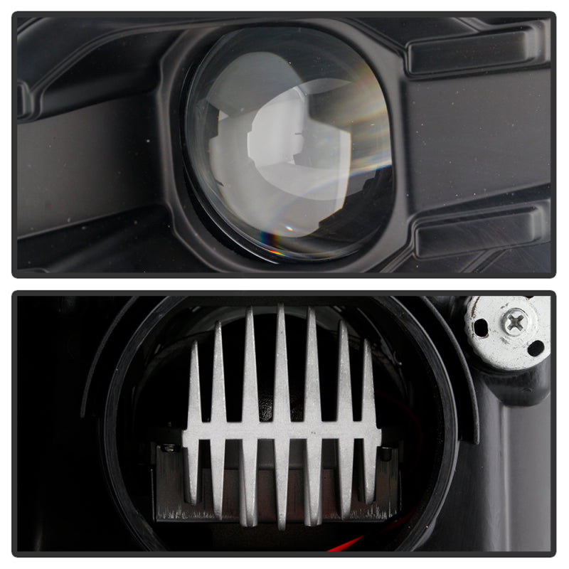 Spyder 5087614 fits Chevy 07-13 Silverado 1500 /2500HD/3500HD 07-14 LED Black P