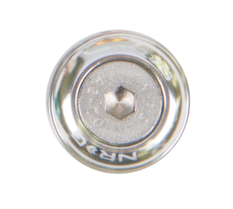 NRG FW-110SL Fender Washer Kit w/Rivets For Metal (Silver) - Set of 10