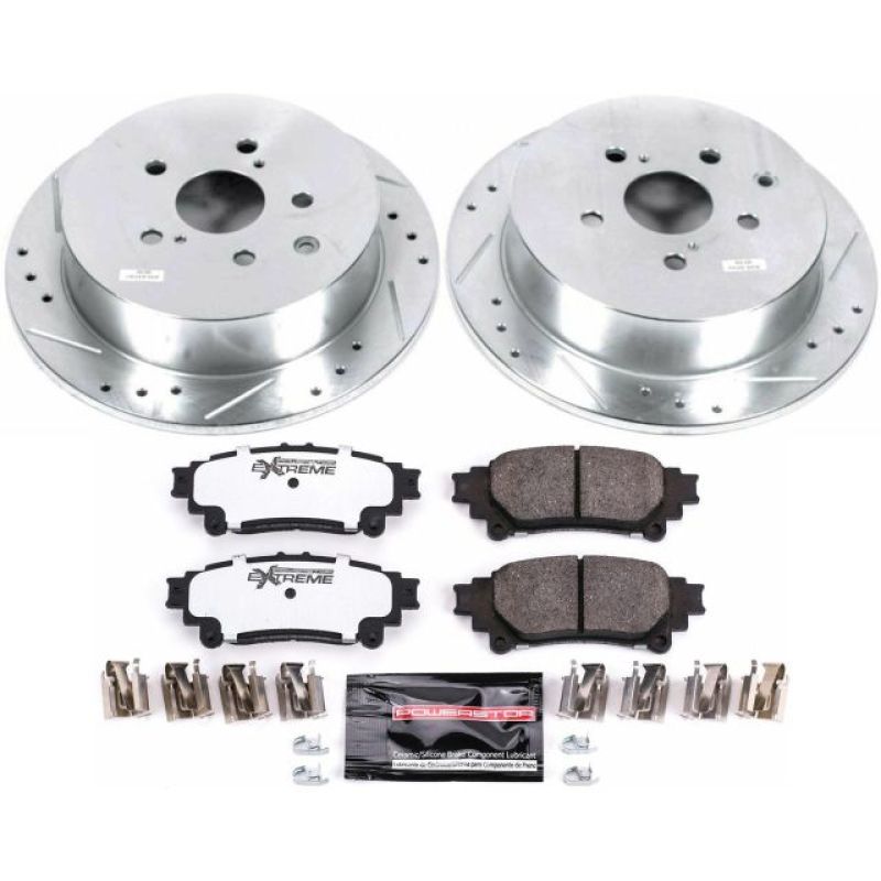 PowerStop K5864-36 10-15 fits Lexus RX350 Rear Z36 Truck & Tow Brake Kit