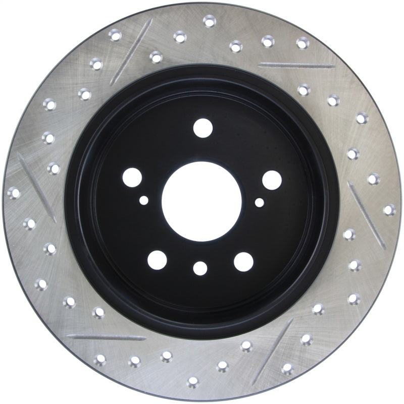 Stoptech 127.44188L Sport Drilled & Slotted Rotor - Rear Left