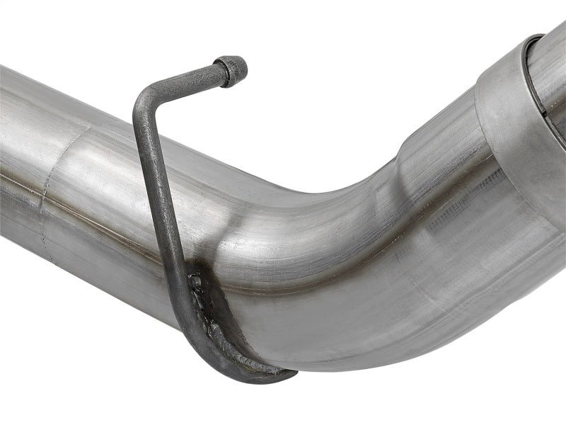 AFE 49-44089-B y Series 4in 409-SS DPF-Back Exhaust w/ Dual Black Tips 2017 fit