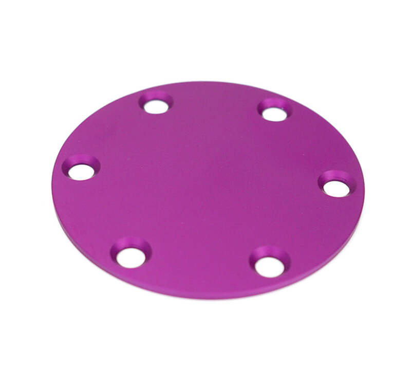 NRG STR-250PP Horn Delete Plate Laser Logo - Purple