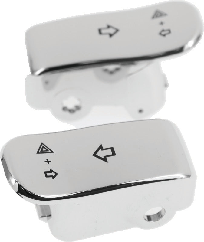 Bikers Choice 483314 96-13 Big Twin & XL Chrome Turn Signal Extensions Pr