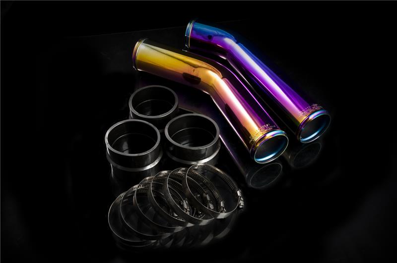 Weapon R 501-111-405 08-09 fits Mitsubishi Lancer EVO X Upper Intercooler Piping Kit