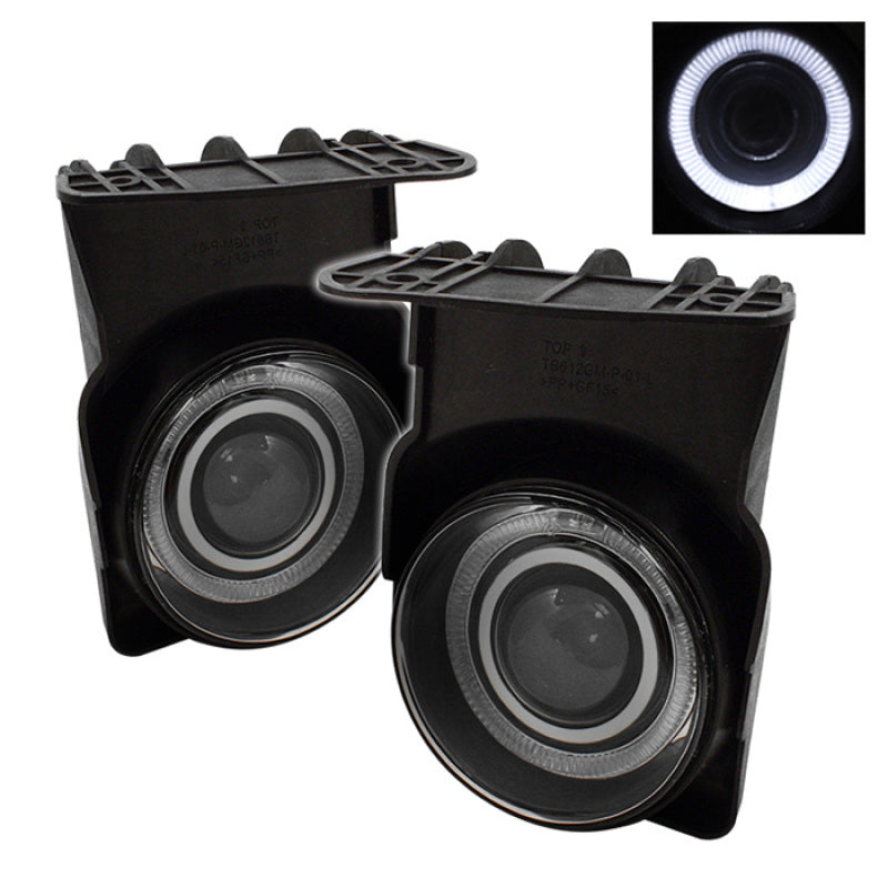 Spyder 5021441 fits GMC 03-06 Sierra 1500 /1500HD 03-06 Halo Projector Fog Ligh