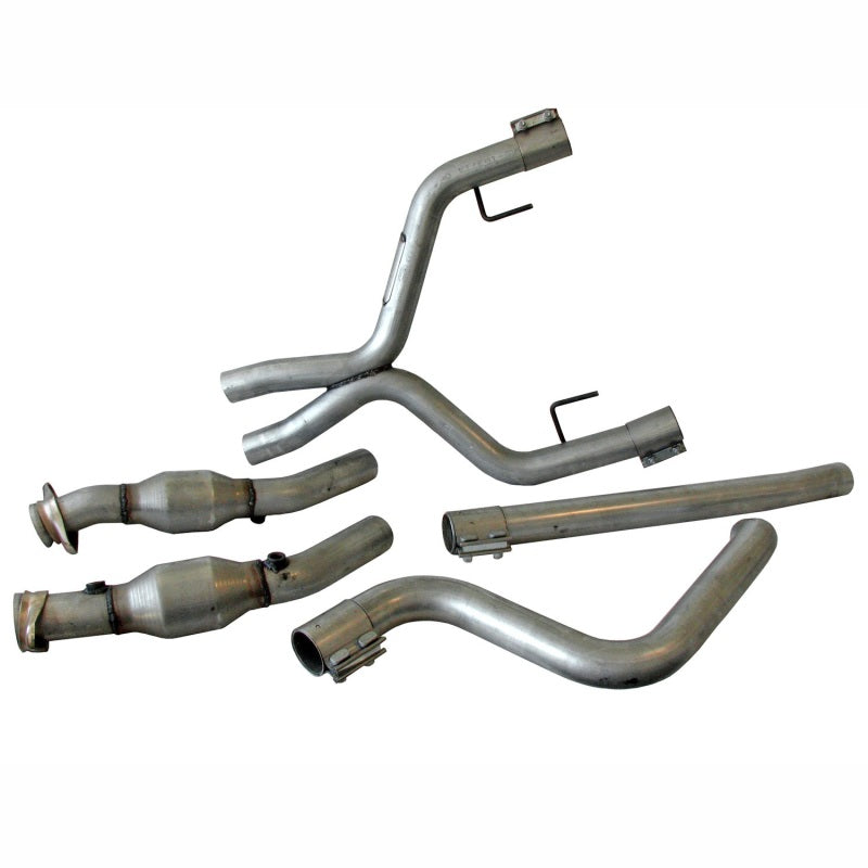 BBK 4011 Mustang 4.0 V6 True Dual Cat Back Exhaust Conversion Kit With X pipe