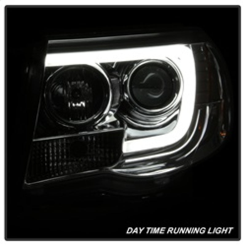 Spyder 5084668 fits Toyota 05-11 Tacoma Projector Headlights - Light Bar DRL -