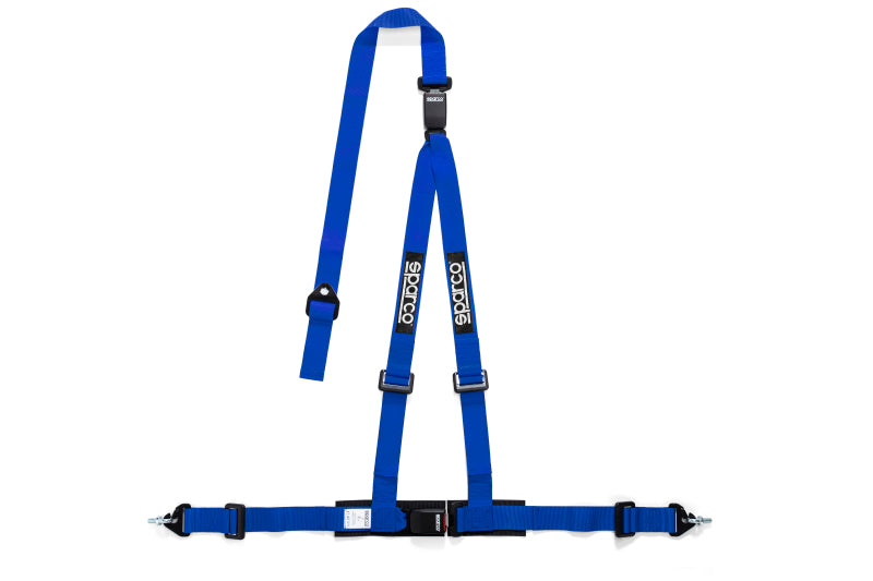 SPARCO 04608DF1AZ Sparco Belt 2 Inch Blue 3Pt Double Release