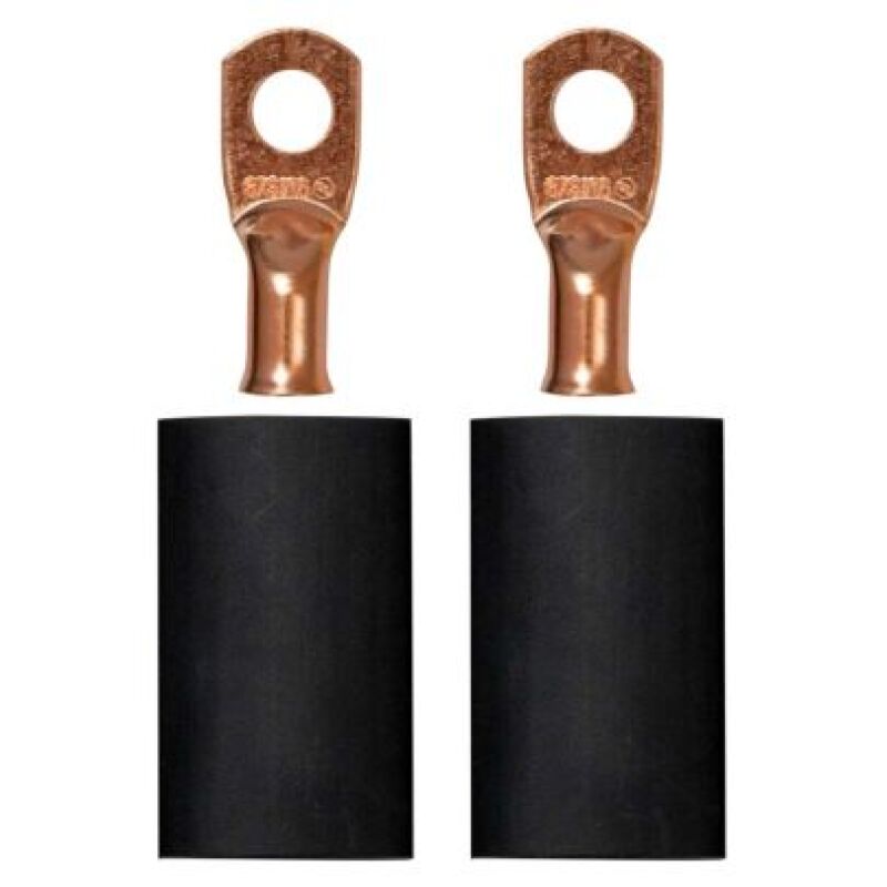 Moroso 74163 5/16in Dia Stud 6 GA Wire Crimp/Solder Battery Cable Terminal Kit (
