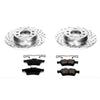 PowerStop K1436 fits Pontiac 06-09 Solstice Rear Z23 Evolution Sport Brake Kit