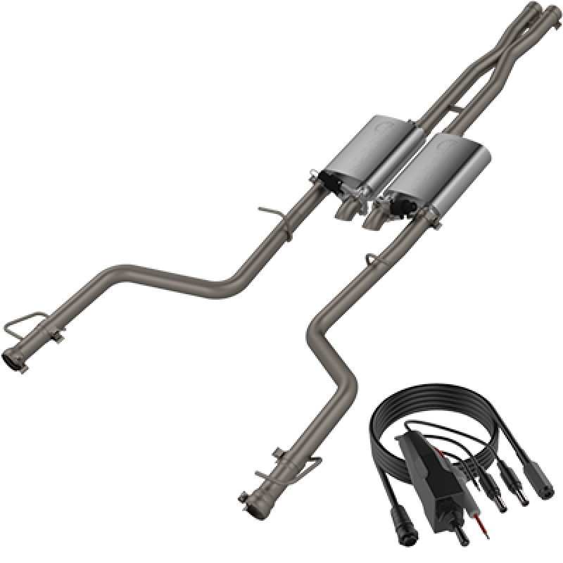 QTP 430015 2015-2023 fits Dodge Challenger 5.7L QTP Screamer Cat Back