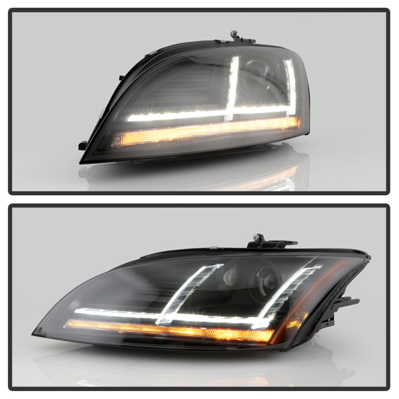 Spyder 5087621 fits Audi 12-15 TT AFS Model Only Projector Headlights BK PRO-YD