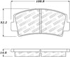 Stoptech 308.0076 Street Touring Brake Pads