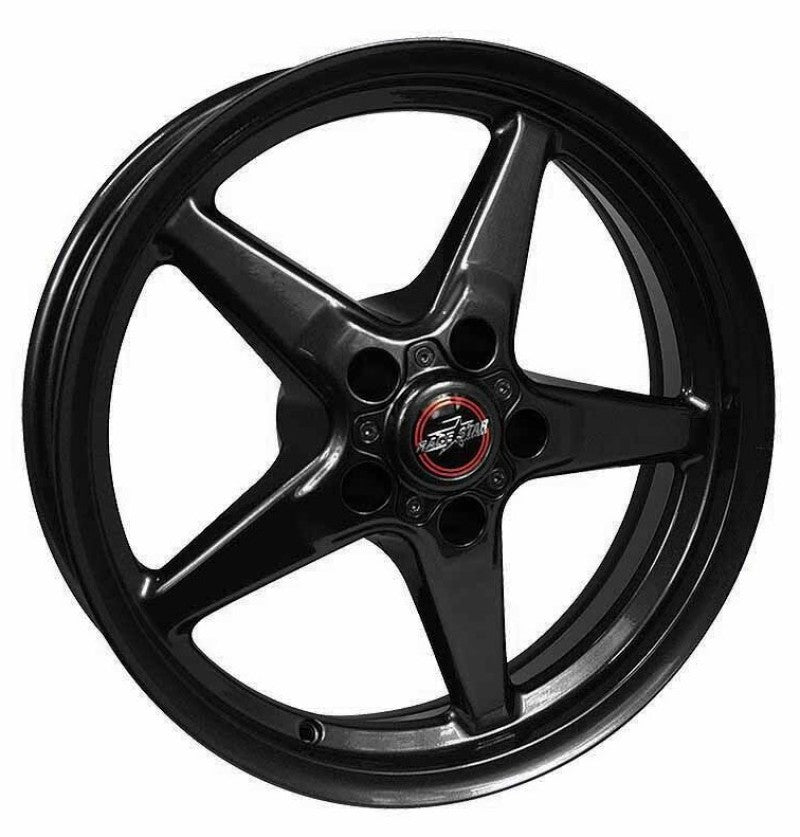 Race Star 92-770147B 92 Drag Star Bracket Racer 17x7 5x4.50BC 4.25BS Gloss Black Wheel