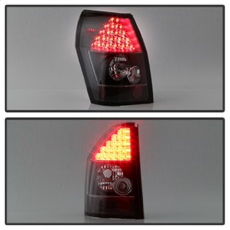 Spyder 5002365 fits Dodge 05-08 Magnum LED Tail Lights Black ALT-YD-DMAG05-LED-