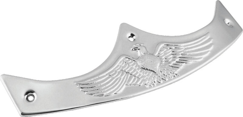 Bikers Choice 492636 FL Custom 8 Inch Chrome Eagle Fender Tip Fender Tip