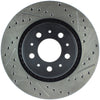 Stoptech 127.39023L Slotted & Drilled Sport Brake Rotor