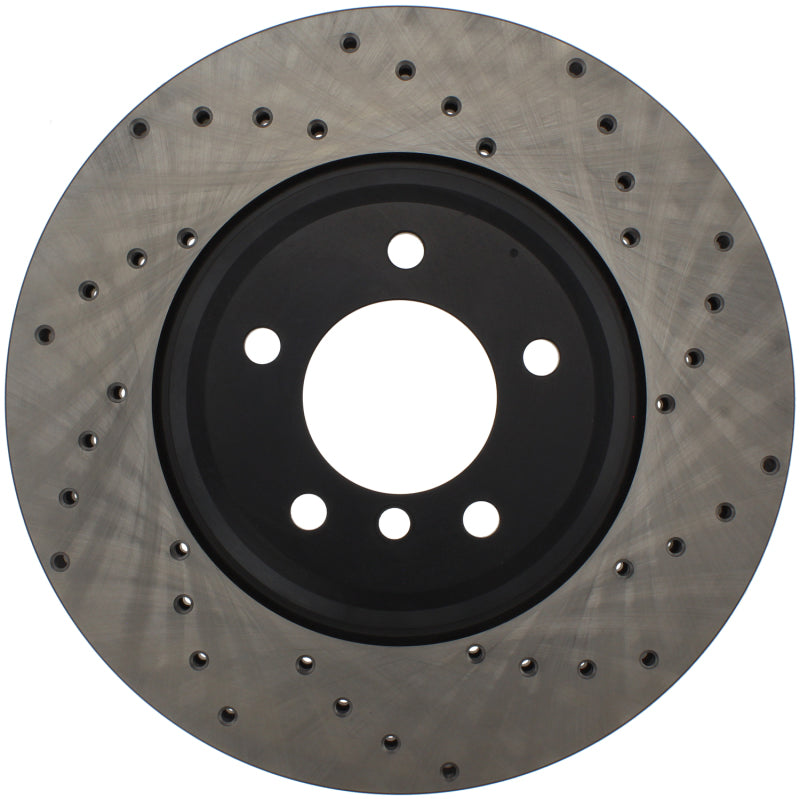 Stoptech 128.34093L 07-10 BMW 335i Cross Drilled Left Front Rotor