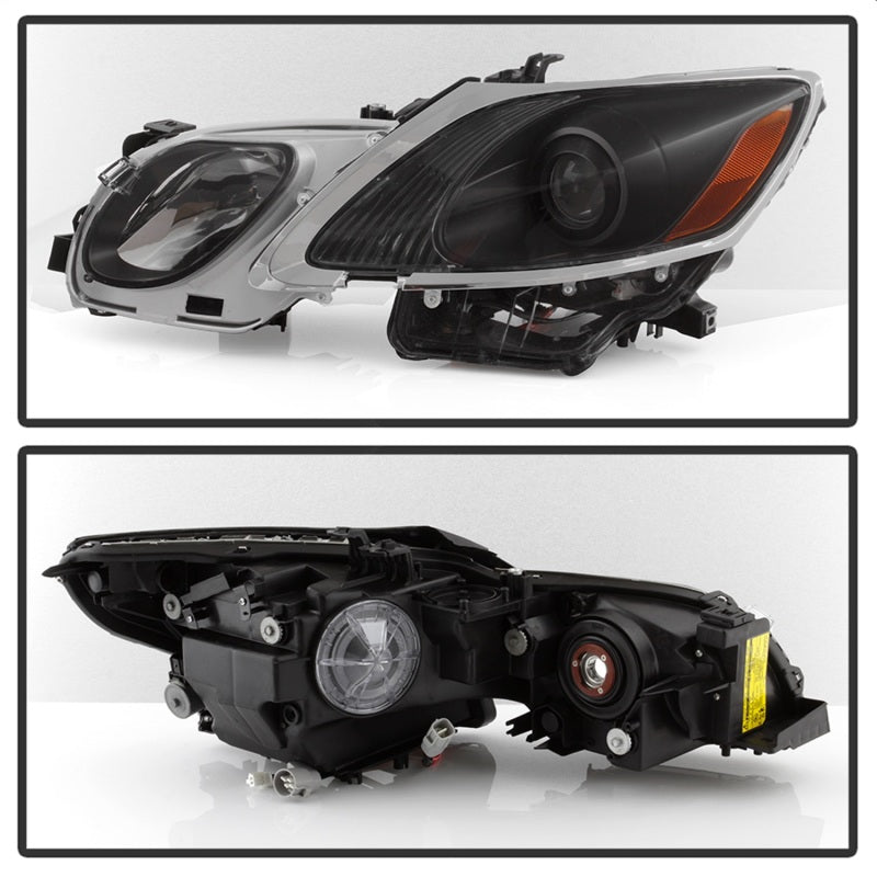 5075888 Xtune fits Lexus 06-11 Gs OE Projector Headlights (w/AFS. Hid Fit) Bla