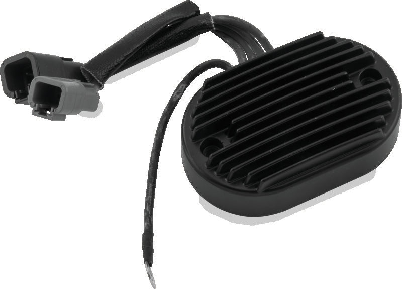 Twin Power 498261 fits 2007 FXST FLST Voltage Regulator Black Replaces H-D 7454