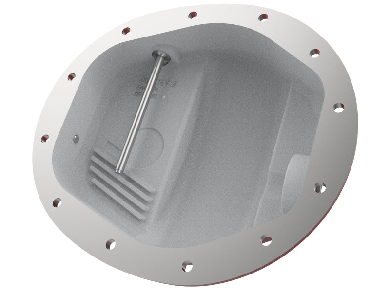 AFE 46-71140R ries GMCH 9.5 Rear Diff Cover Red w/ Machined Fins 19-20 fits GM