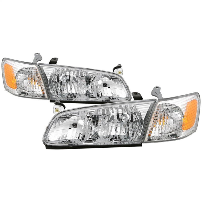 SPYDER 9042812 xTune fits Toyota Camry 4pc OEM Style Headlights Lights Chrome