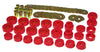 Prothane 7-149 fits Chevy 65-70 Impala Convertible Body Mount - Red
