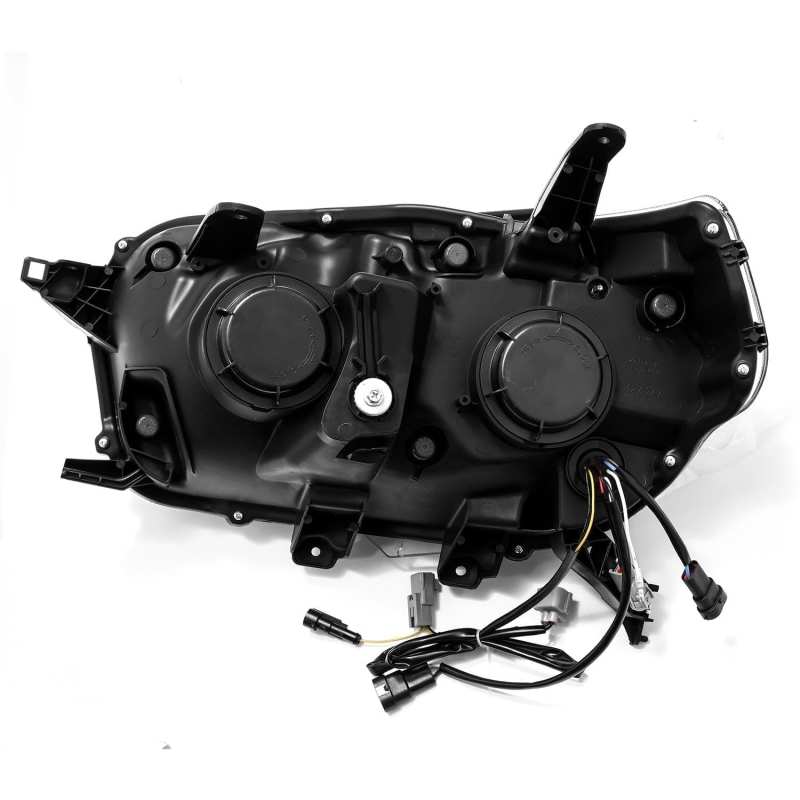 AlphaRex 880756 fits Toyota 10-13 4Runner LUXX LED Proj Headlights Plank Style