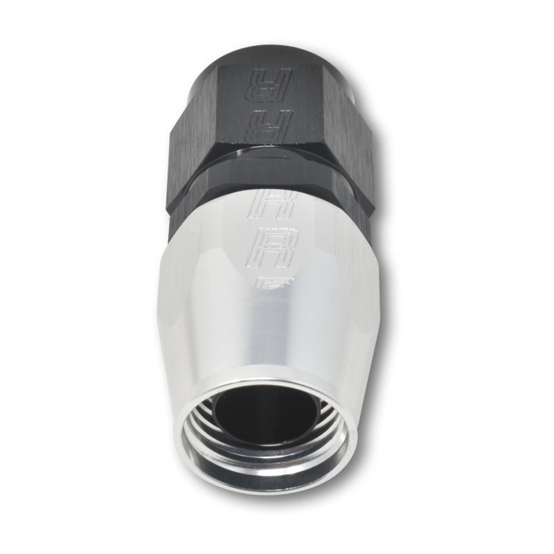Russell 610063 Performance -16 AN Silver/Black Straight Full Flow Hose End
