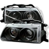 Spyder 5010827 fits Honda 90-91 Civic /CRX 90-91 Projector Headlights LED Halo