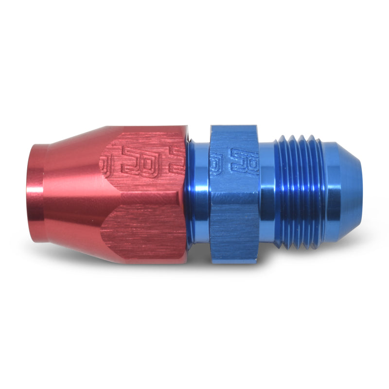 Russell 639230 Performance Red/Blue -8 AN Male 37 Degree to 1/2in Aluminum Tube