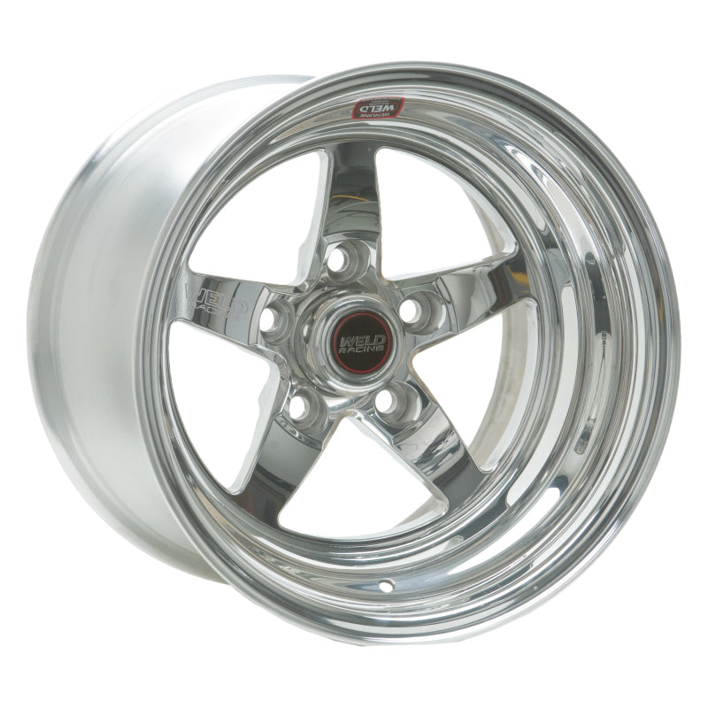 Weld 71MP-510N75C S71 15x10 / 5x120mm BP / 7.5in. BS Polished Wheel (Medium Pad