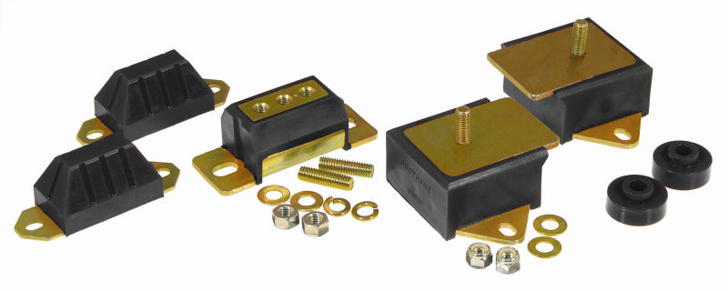 Prothane 1-1901-BL fits Jeep 76-86 CJ5/7/8 Drivetrain Kit - Black