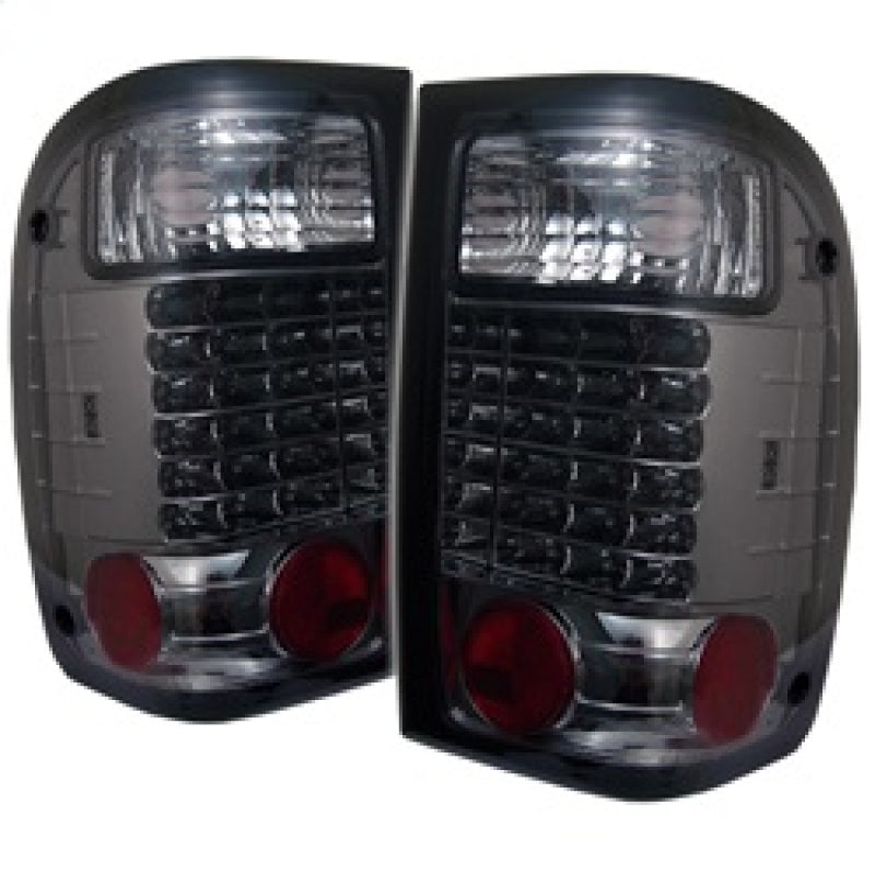 Spyder 5003874 fits Ford 01-05 Ranger LED Tail Lights Smoke ALT-YD-FR98-LED-SM