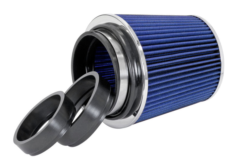 Spectre 8136 Adjustable Conical Air Filter 5-1/2in. Tall (Fits 3in. / 3-1/2in. / 4in. Tubes) - Blue