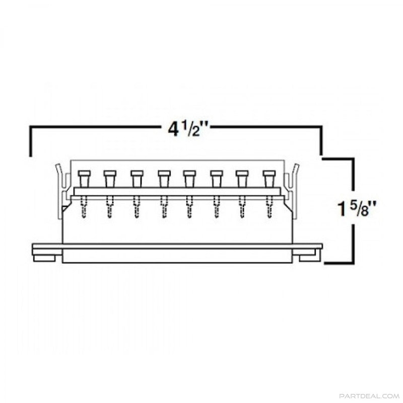 Hella H84960101 Fuse Box 8 Way Axial Single