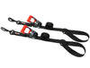 SpeedStrap 15240-2 1 1/2In UTV Through the Wheel Tie-Down - Black (Pair of 2)