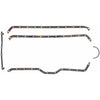 Fel-Pro OS13881C1 fits Jeep Wrangler OS 13881 C-1 Engine Oil Pan Gasket Set Blue Stripe cork-rubber
