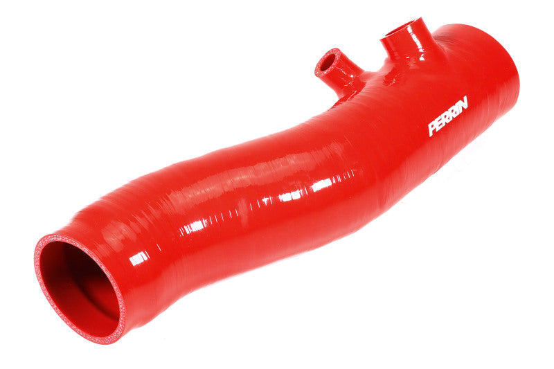 Perrin Performance PSP-INT-427RD Perrin 2022+ fits Subaru WRX Long Type Turbo Inlet Hose - Red
