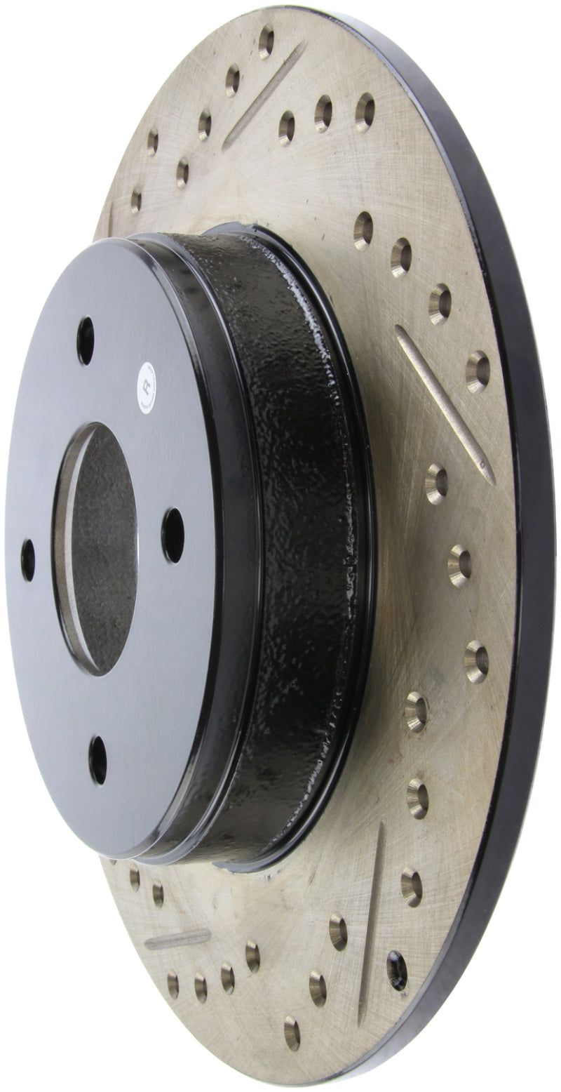 Stoptech 127.42021R Slotted & Drilled Sport Brake Rotor