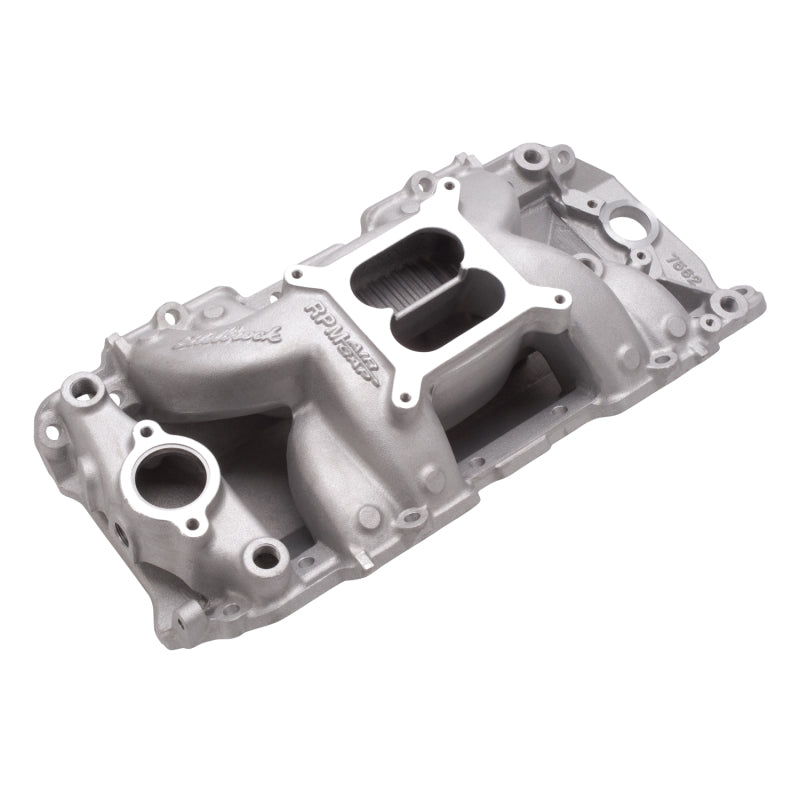 Edelbrock 7562 B/B Chev Rect Port RPM Air-Gap Manifold