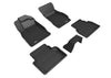 3D MAXpider 2021 fits Ford Mustang Mach-E Kagu 1st & 2nd Row Floormat - Black
