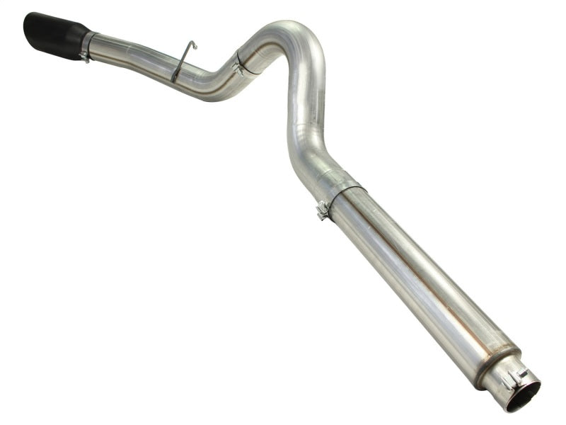 AFE 49-43054-B rce XP 5in DPF-Back Stainless Steel Exh Sys, Black tip,fits Ford