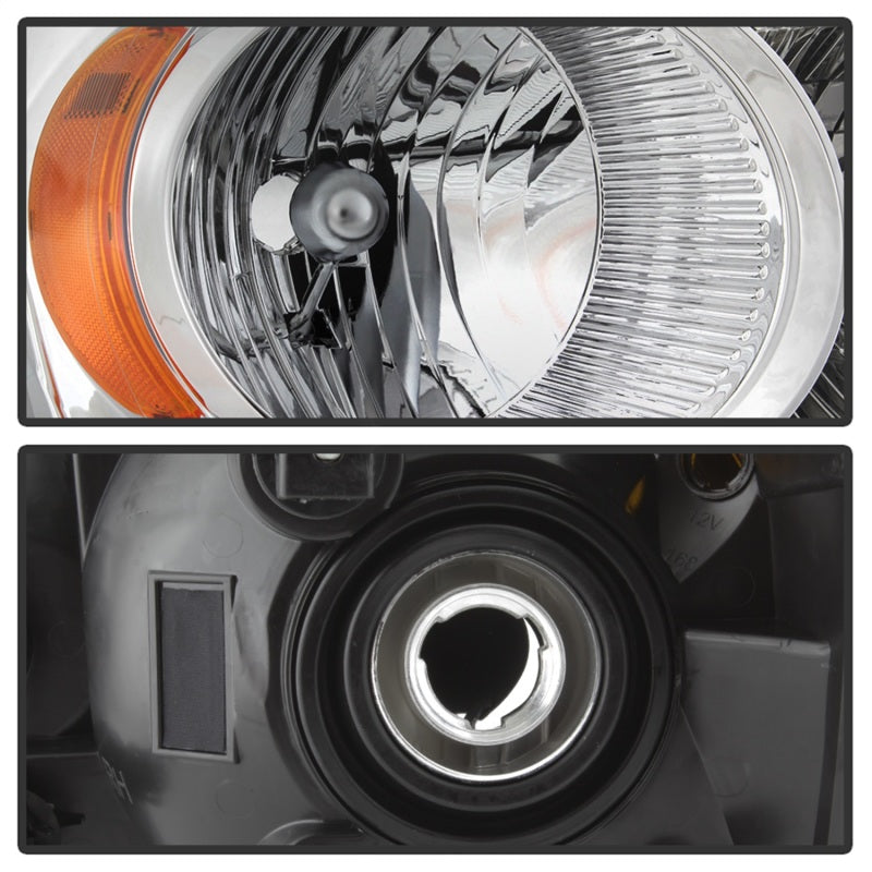 xTune 9042584 07-09 fits Dodge Durango OEM Style Headlights - Chrome (HD-JH-DDU