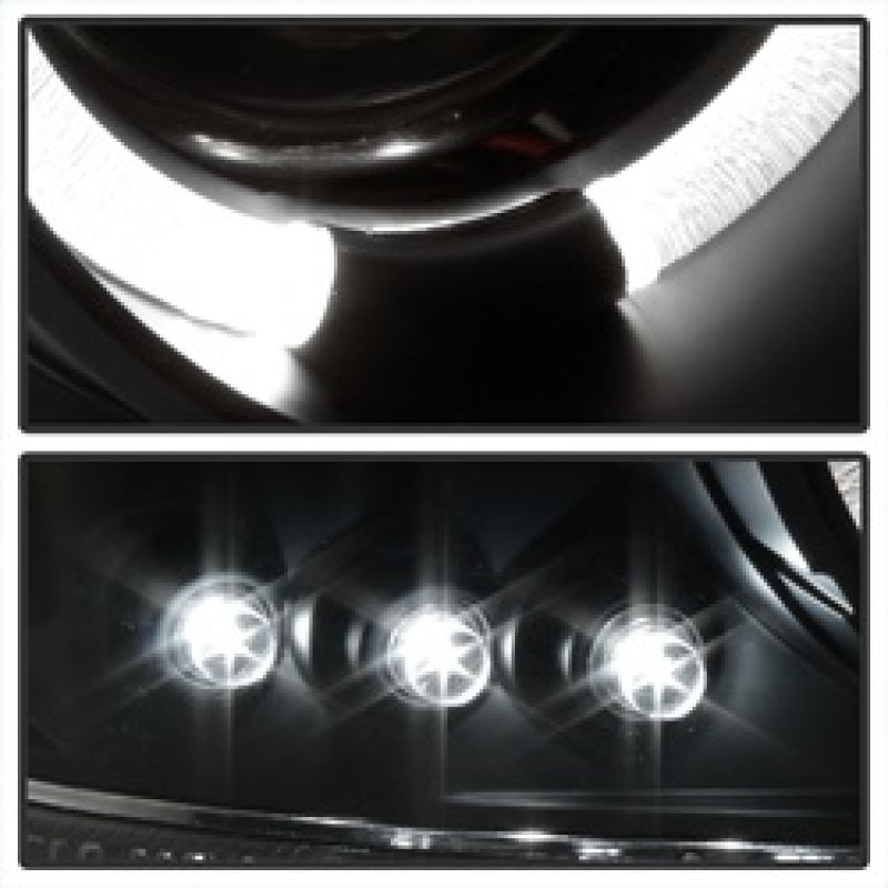 Spyder 5009357 fits GMC 99-06 Sierra 1500/2500/3500 Projector Headlights LED Ha